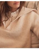 Cremefarbener Pullover Sevan