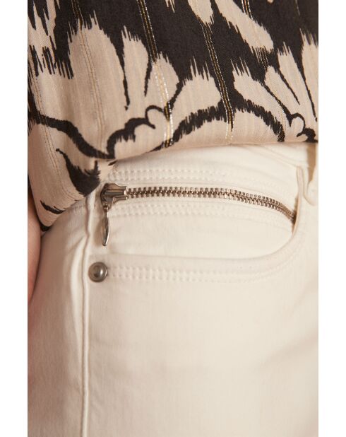 Sultan Slim 7/8 Sdc Rec ecrufarbene Hose