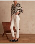 Sultan Slim 7/8 Sdc Rec ecrufarbene Hose