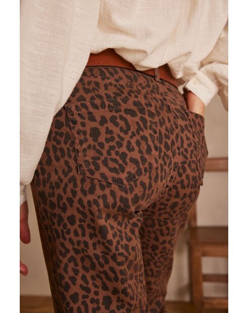 Louisy Cropped Pdb chocoladebroek