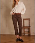 Louisy Cropped Pdb chocoladebroek
