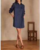 Marline R blaues Kleid