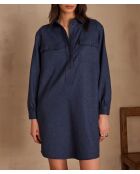 Marline R blaues Kleid