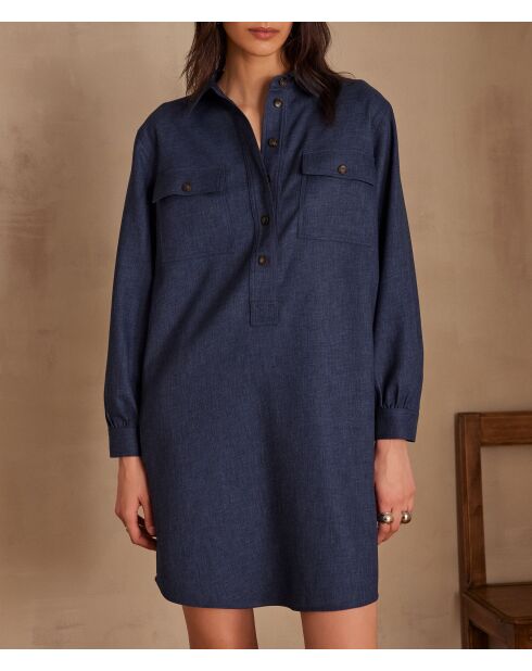 Marline R blaues Kleid