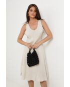 Robe Myrtille 100% Lin beige