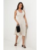 Robe Myrtille 100% Lin beige