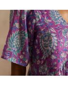 Maeva R imp paarse jurk