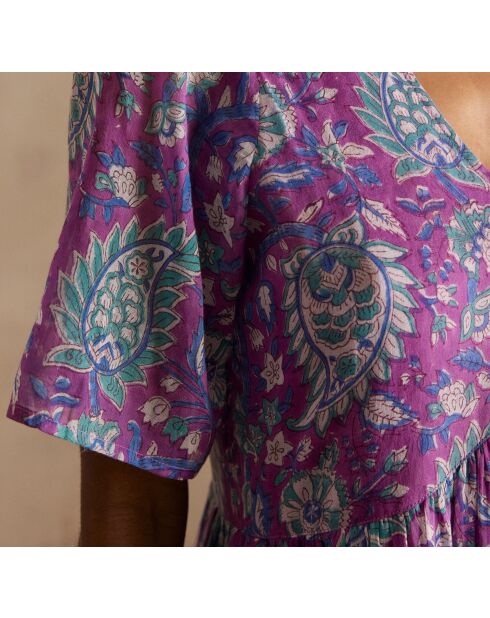 Maeva R imp paarse jurk