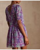 Maeva R imp paarse jurk