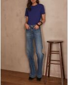 Damien koningsblauw t-shirt