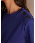 Damien koningsblauw t-shirt