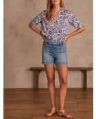 Micky Sh Leicht gewaschene Jeansshorts