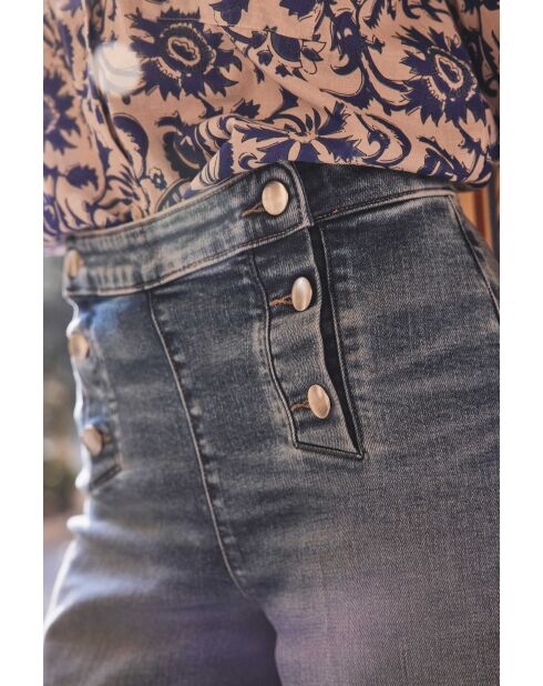 Micky Sh Leicht gewaschene Jeansshorts