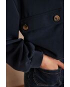 Marineblauwe sweater Cadix