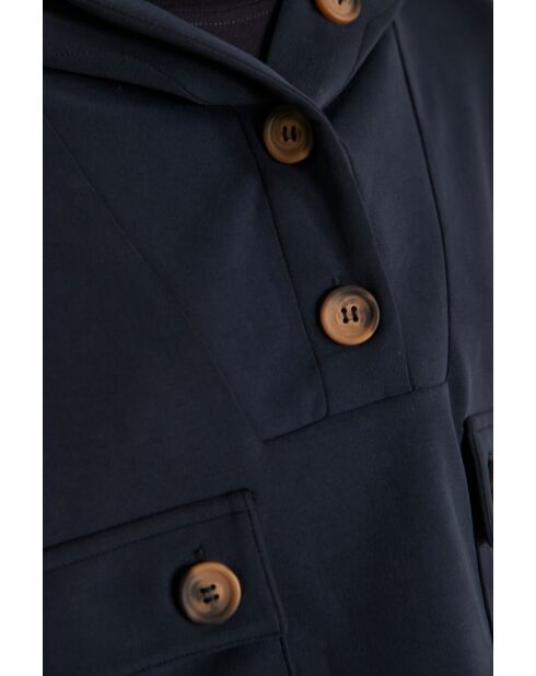 Marineblauwe sweater Cadix