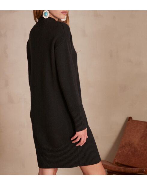 Abito Maria R in maglia nero