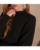 Abito Maria R in maglia nero