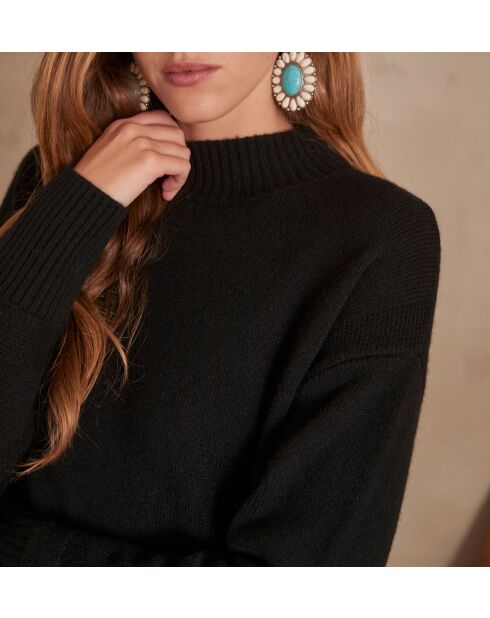 Abito Maria R in maglia nero