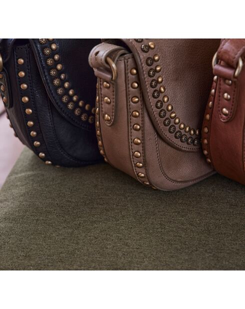 Sac Gaspard mini taupe foncé