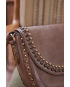 Sac Gaspard mini taupe foncé