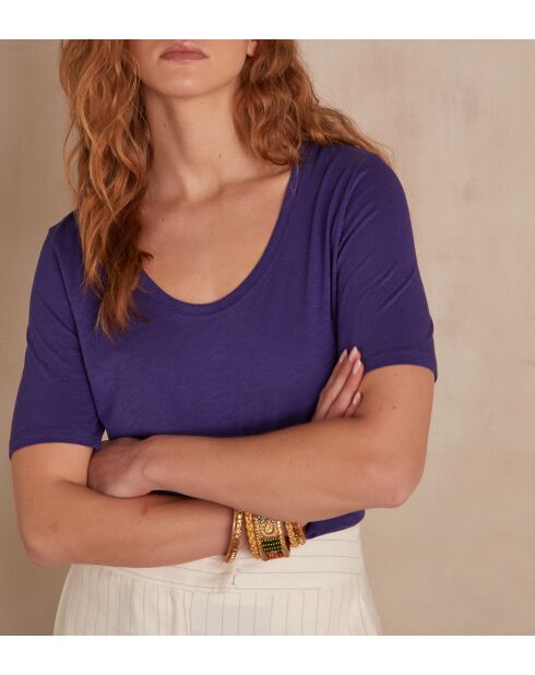 Denver paars t-shirt