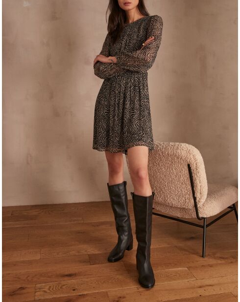 Lorys R Imp zwarte jurk