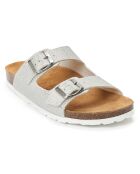 Weiße Pantoletten von Alberto