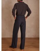 Marineblauwe broek met strepen Ferguson P