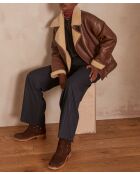 Marineblauwe broek met strepen Ferguson P