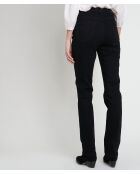 Sonia Straight Denim zwarte broek