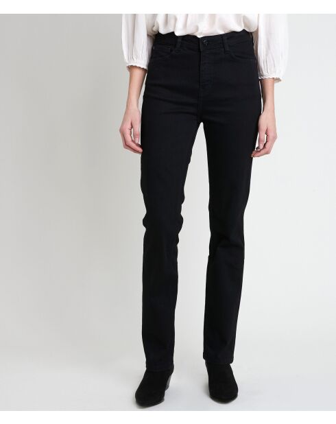Sonia Straight Denim zwarte broek