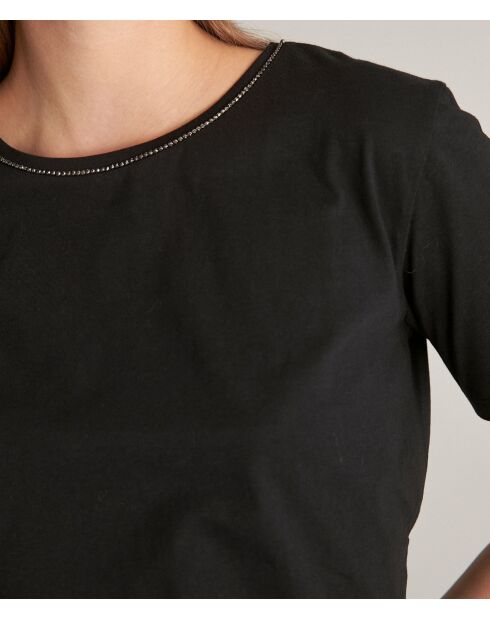 Schwarzes Katzen-T-Shirt