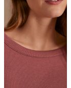 T-Shirt Andrea rose foncé