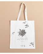 Cadeaux sac Imp Fleur écru
