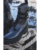 Schwarze Stiefel Leon