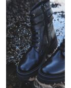 Schwarze Stiefel Leon