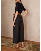 Berthie P Uni zwarte broek