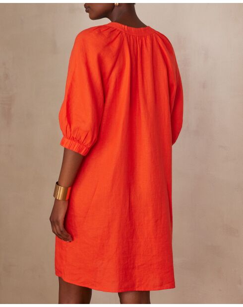 Gwyneth R Geranienkleid