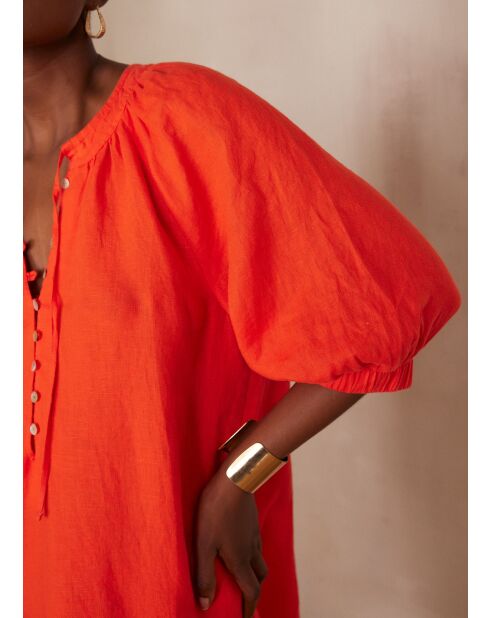 Gwyneth R Geranienkleid