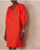 Gwyneth R Geranienkleid