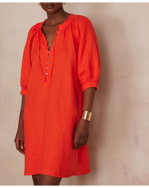 Gwyneth R Geranienkleid