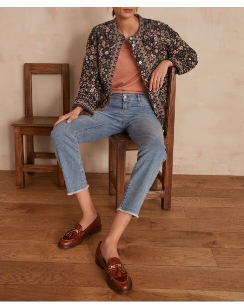 Patience Raw Cut Light Wash broek