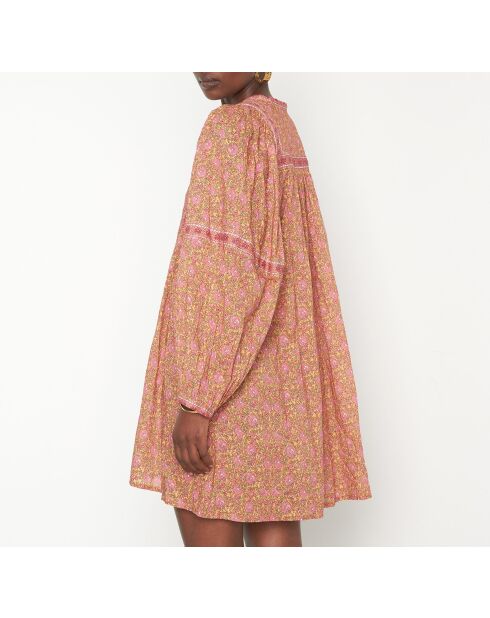 Nawal R Imp karamellfarbenes Kleid