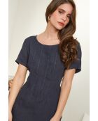 Robe Inaya 100% Lin marine