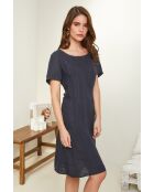Robe Inaya 100% Lin marine