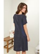 Robe Inaya 100% Lin marine