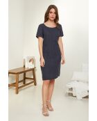Robe Inaya 100% Lin marine