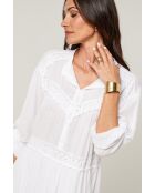 Robe Liora 100% Coton blanche