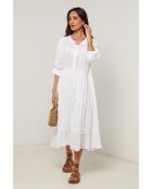 Robe Liora 100% Coton blanche