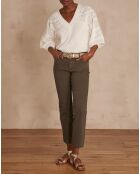 Gedroogde, kaki broek van Patience